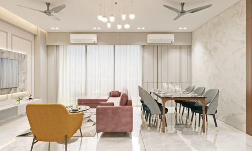  akshar-tirth Living Area