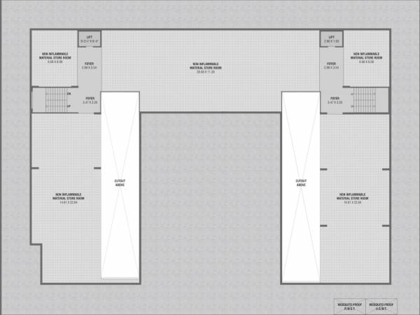  r-k-sandipani-2 Block A Cluster Plan For Basement Plan