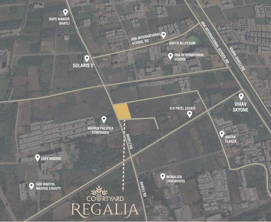  regalia Location Plan