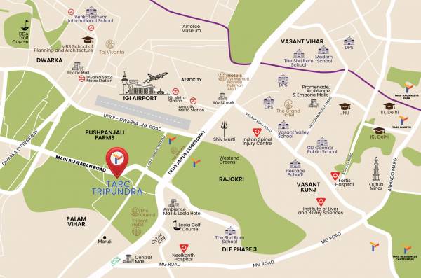  tripundra Location Plan