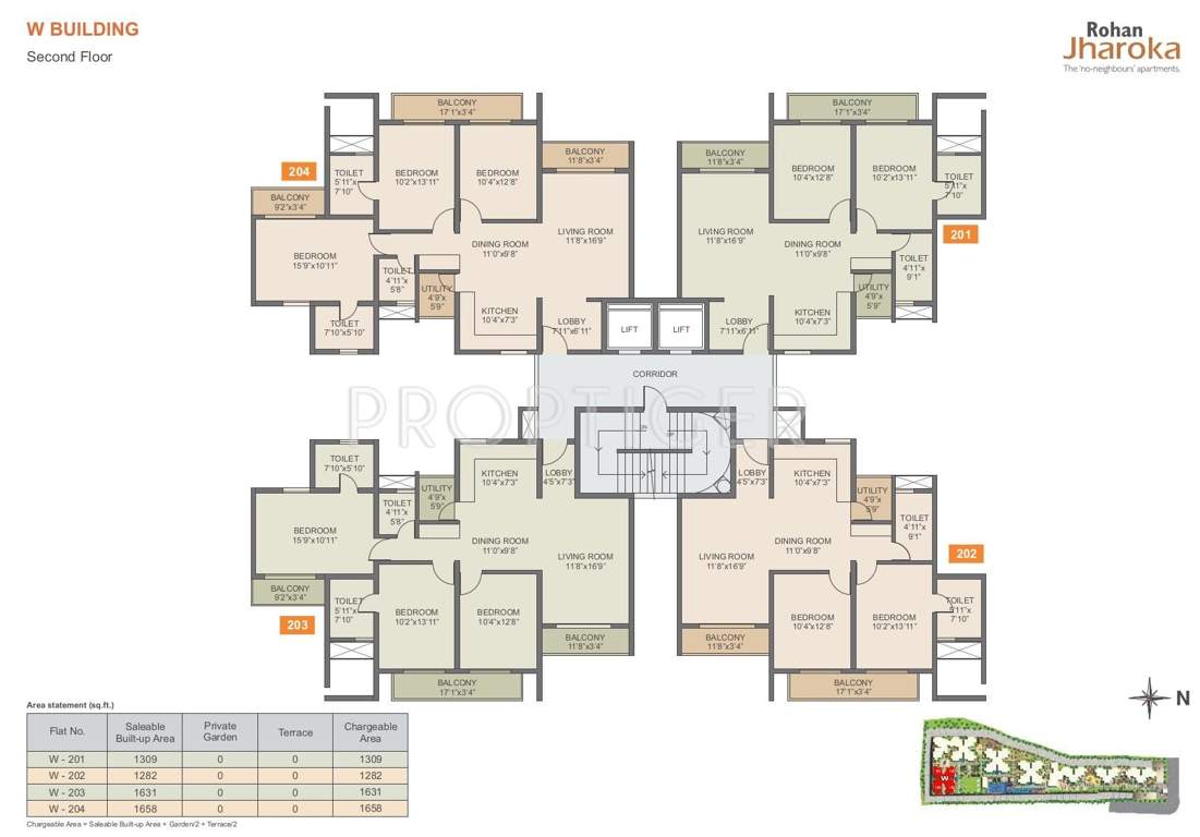 jharoka phase 2 Images for Cluster Plan of Rohan Jharoka Phase 2