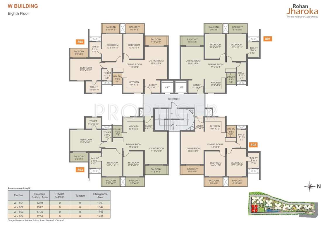 jharoka phase 2 Images for Cluster Plan of Rohan Jharoka Phase 2