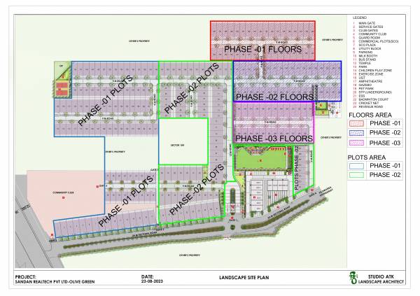  olive-greens Layout Plan