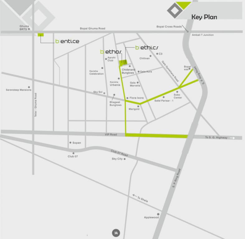  b ethics Location Plan