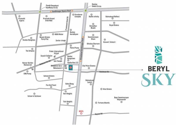  beryl-sky Location Plan