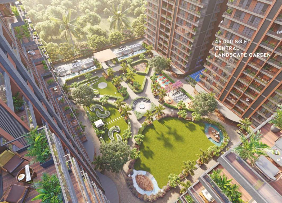 campus Landscape Garden and Tree Planting