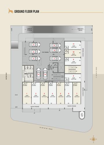 Gursahani Twin Tower Cluster Plan gursahani-twin-tower Gursahani Twin Tower Cluster Plan
