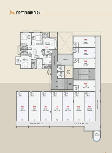 Gursahani Twin Tower Cluster Plan gursahani-twin-tower Gursahani Twin Tower Cluster Plan