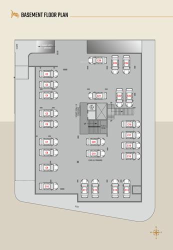 Gursahani Twin Tower Cluster Plan for 1st Floor gursahani-twin-tower Gursahani Twin Tower Cluster Plan for 1st Floor