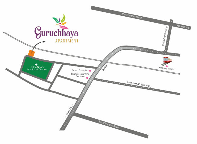  guruchhaya apartment Location Plan