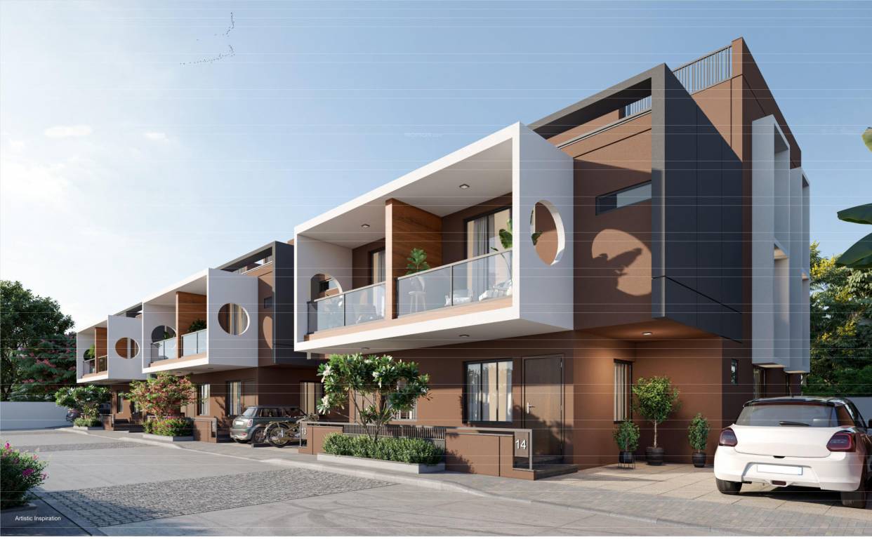  yamuna bungalows Elevation