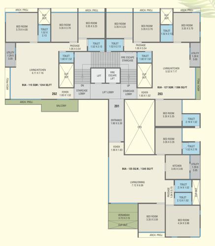 Block B Cluster Plan for 2nd Floor the-vista-residential Block B Cluster Plan for 2nd Floor