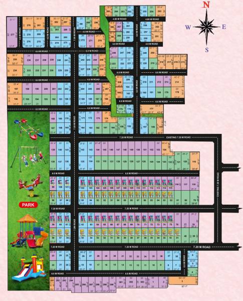  ayaan-city Layout Plan