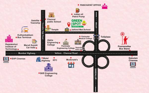  ayaan-city Location Plan