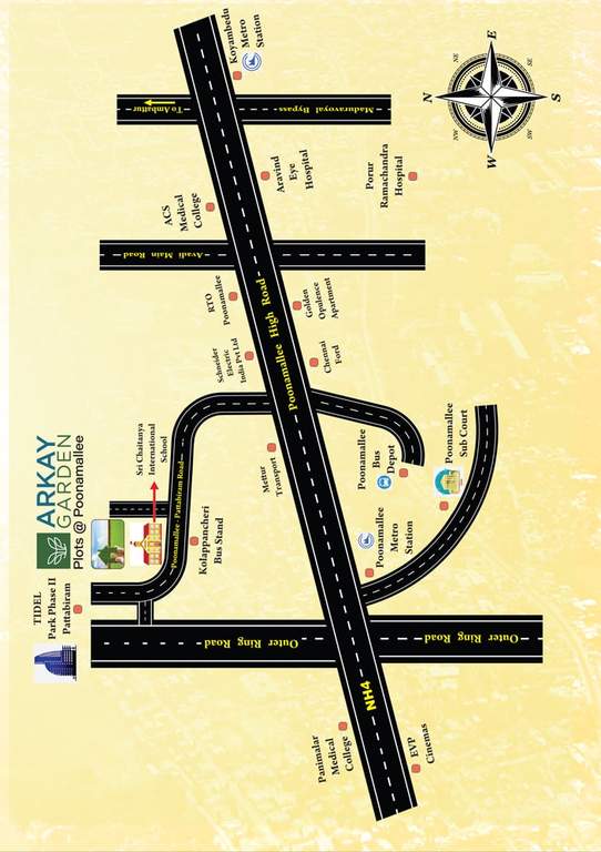  arkay garden Location Plan