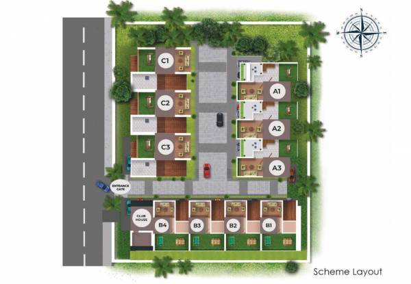  villaments Layout Plan
