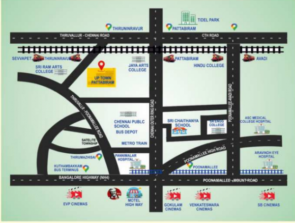  uptown-park Location Plan
