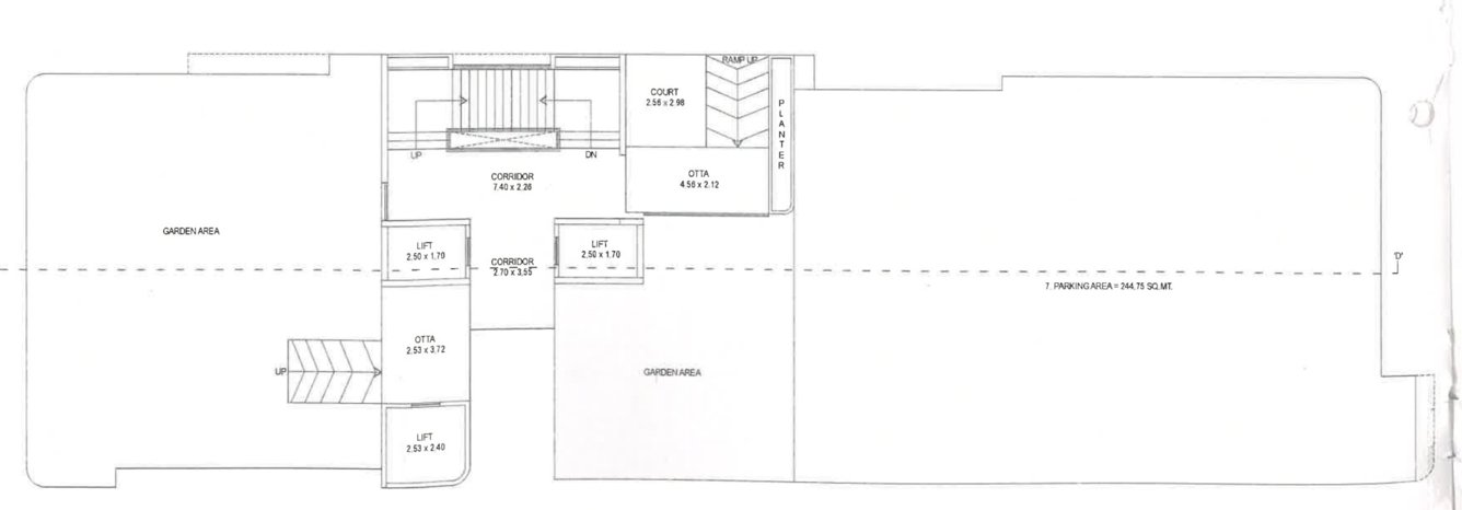 nilamber bellissimo 4 Tower D Ground Floor Cluster Plan
