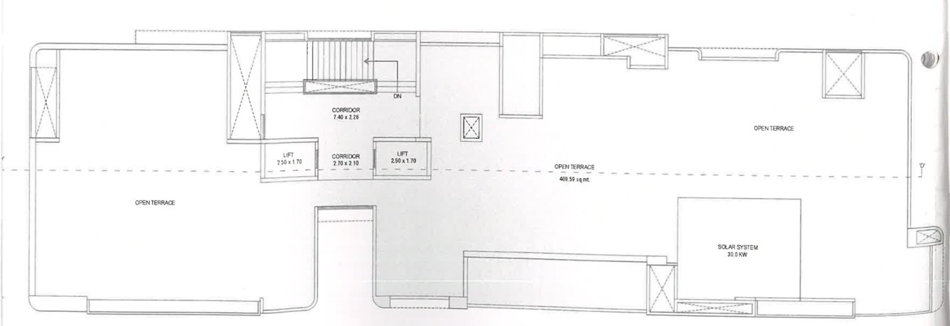 nilamber bellissimo 4 Tower D Terrace Floor Cluster Plan