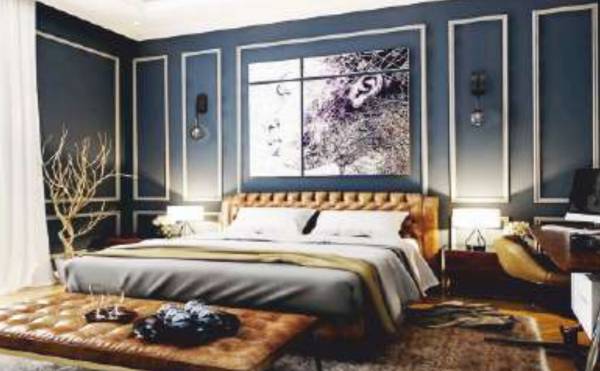 Bedroom aangan-vatika Bedroom