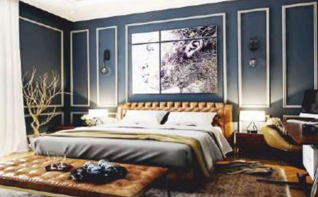 aangan vatika Bedroom