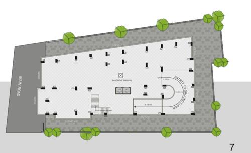 Sai Garden Basement Floor Residency Cluster Plan sai-garden-residency Sai Garden Basement Floor Residency Cluster Plan