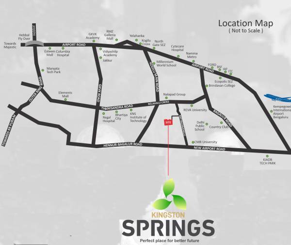  springs Location Plan