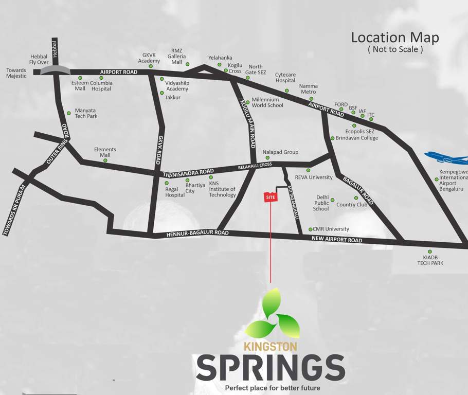  springs Location Plan