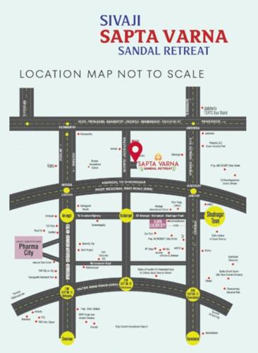  saptavarna-sandalwood-villa-ploting Location Plan