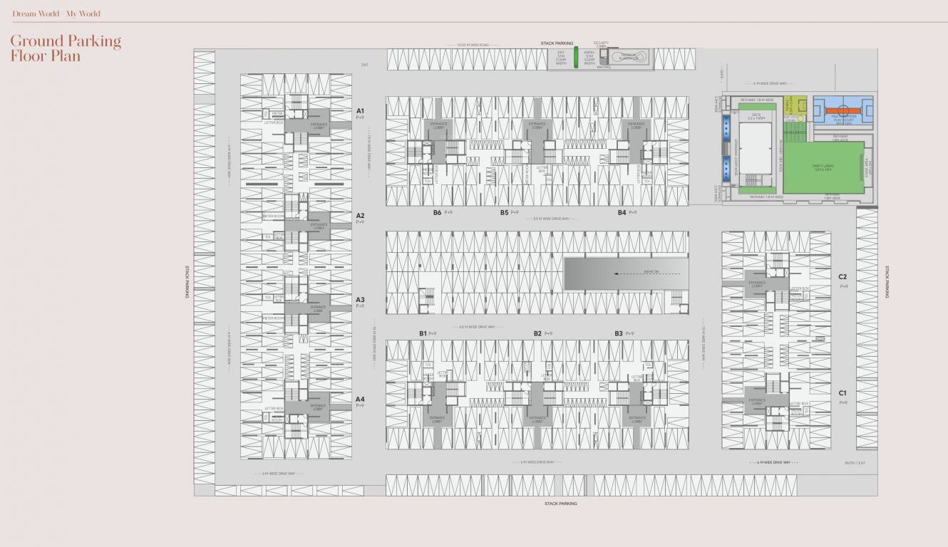  dream world my world A Cluster Plan for Ground Floor