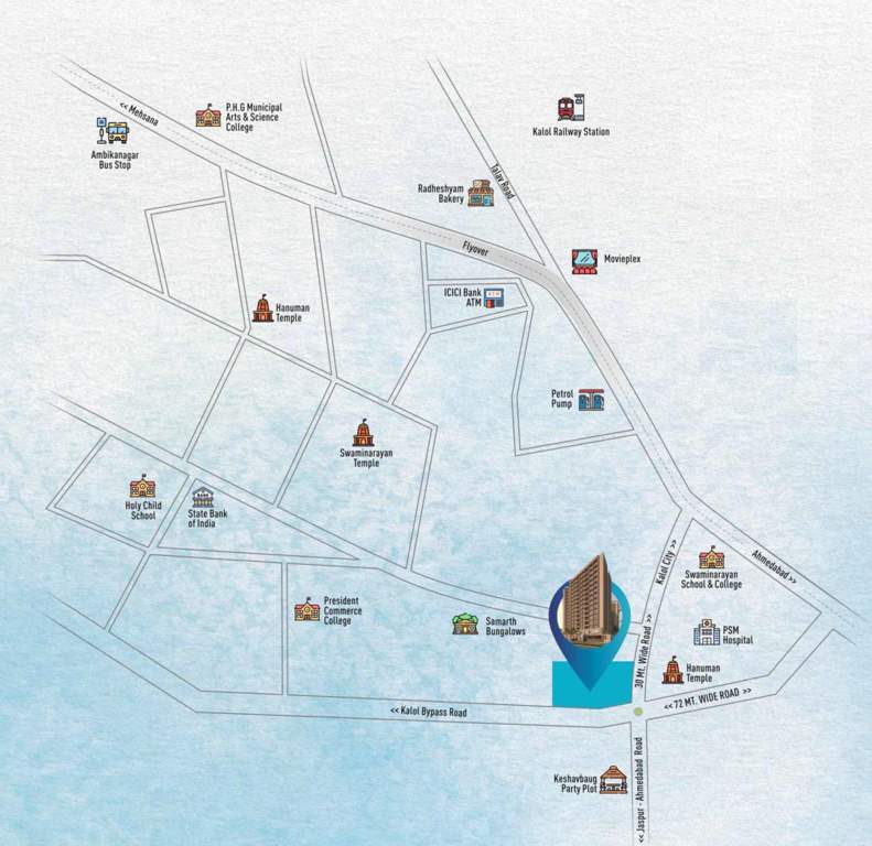  ganga 362 Location Plan