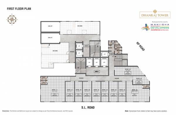  dhanraj-tower Wing A Cluster Plan