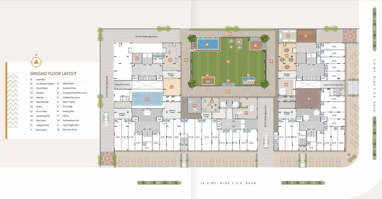 satyam Block A Cluster Plan