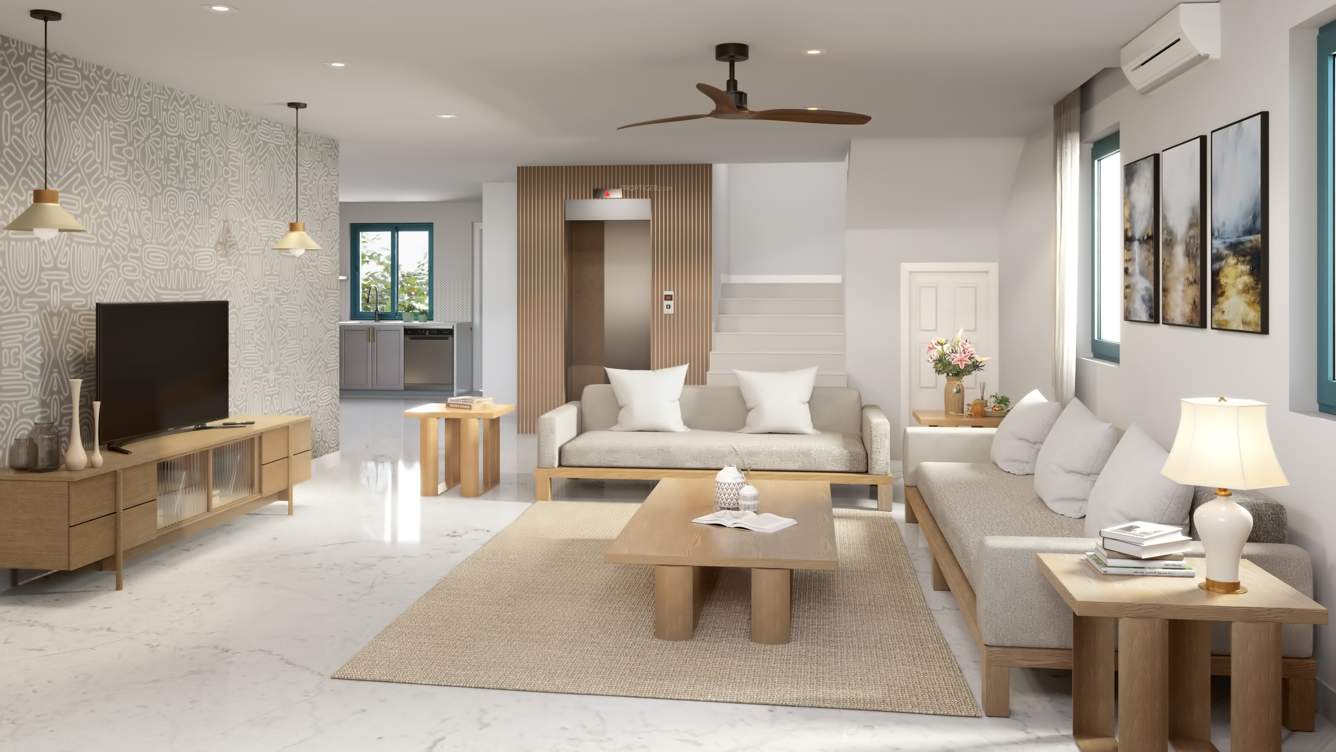  casa de nagoa Living Area