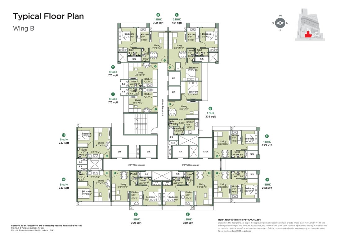  marathon neovalley narmada wing b Neovalley Narmada Wing B Cluster Plan