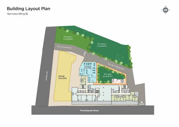  marathon-neovalley-narmada-wing-b Layout Plan