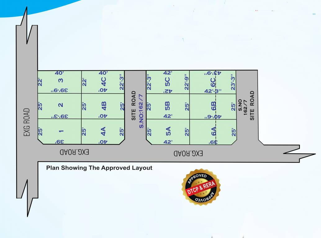 nagar Layout Plan