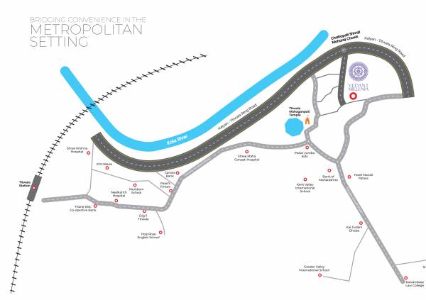 vedant-millenia-happiness-phase-ii-wing-c Location Plan