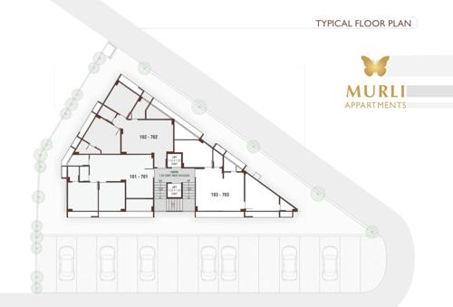  murli-appartment Murli Appartment Cluster Plan from 1st to 7th Floor