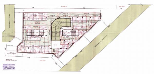  sundaram Block A And B Cluster Plan For Basement Plan