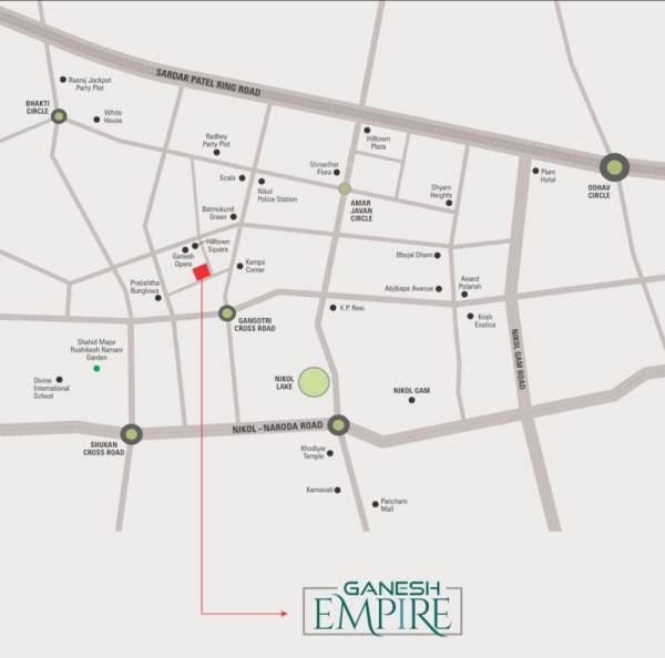  empire Location Plan