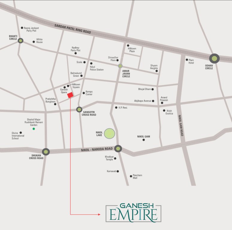  empire Location Plan