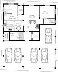 Radha Flats Cluster Plan For Ground Floor radha-flats Radha Flats Cluster Plan For Ground Floor