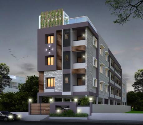 radha-flats Elevation Elevation