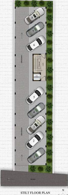 blissful appartments Blissful Appartments Ground Cluster Plan
