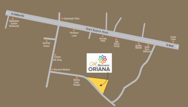 Location Plan ranveer-oriana Location Plan