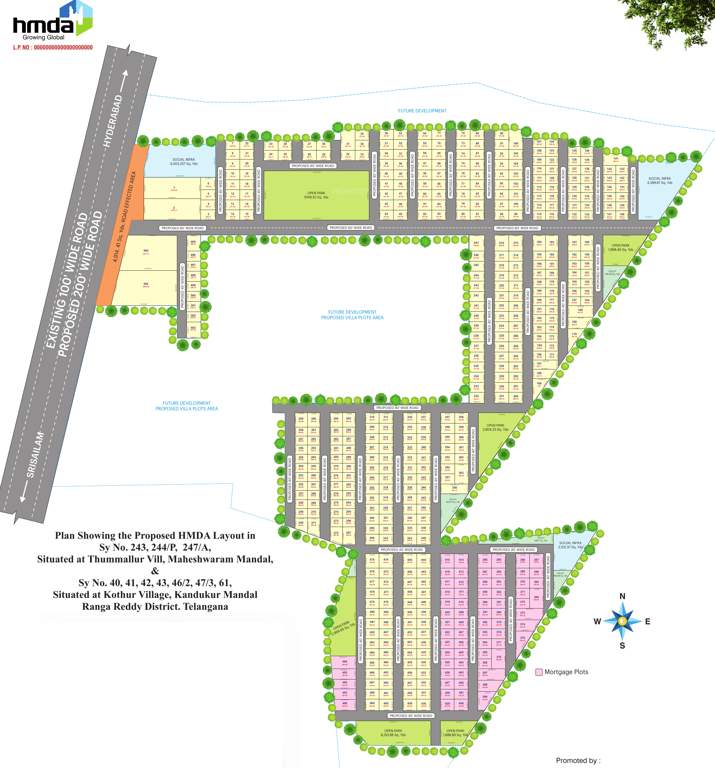  serengeti Layout Plan