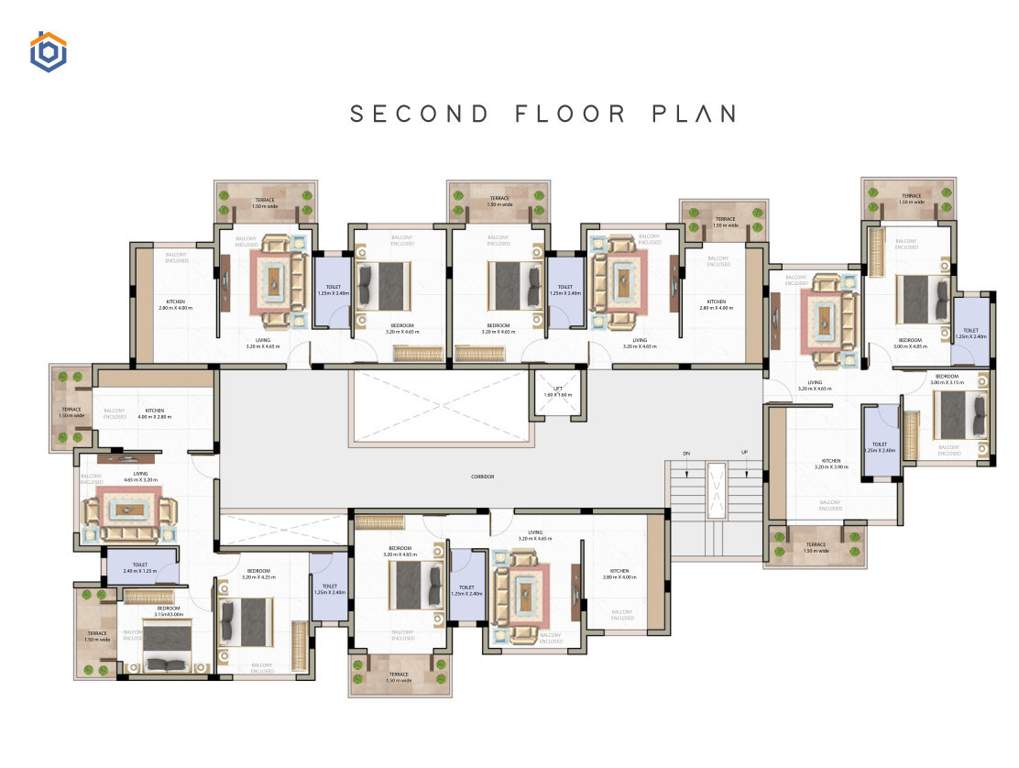  mahalakshmi residency Omkar Mahalakshmi Residency Cluster Plan