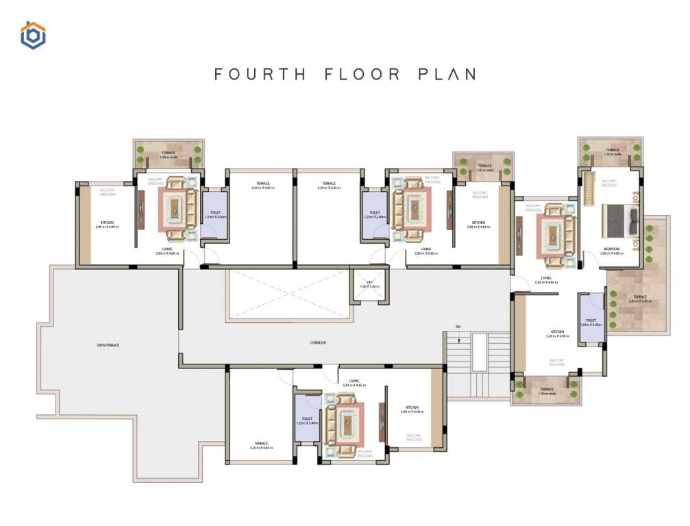  mahalakshmi residency Omkar Mahalakshmi Residency Cluster Plan