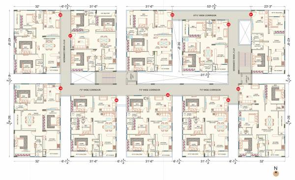  ts-imperio TS Imperio Cluster Plan from 1st to 3rd Floor